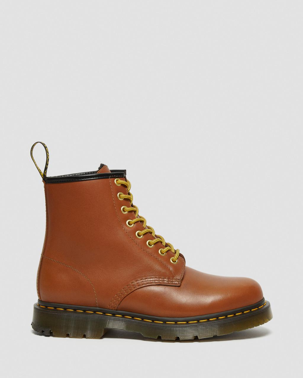 Pánské Šněrovací Boty Dr Martens 1460 DM's Wintergrip Leather Hnědé | 25154772