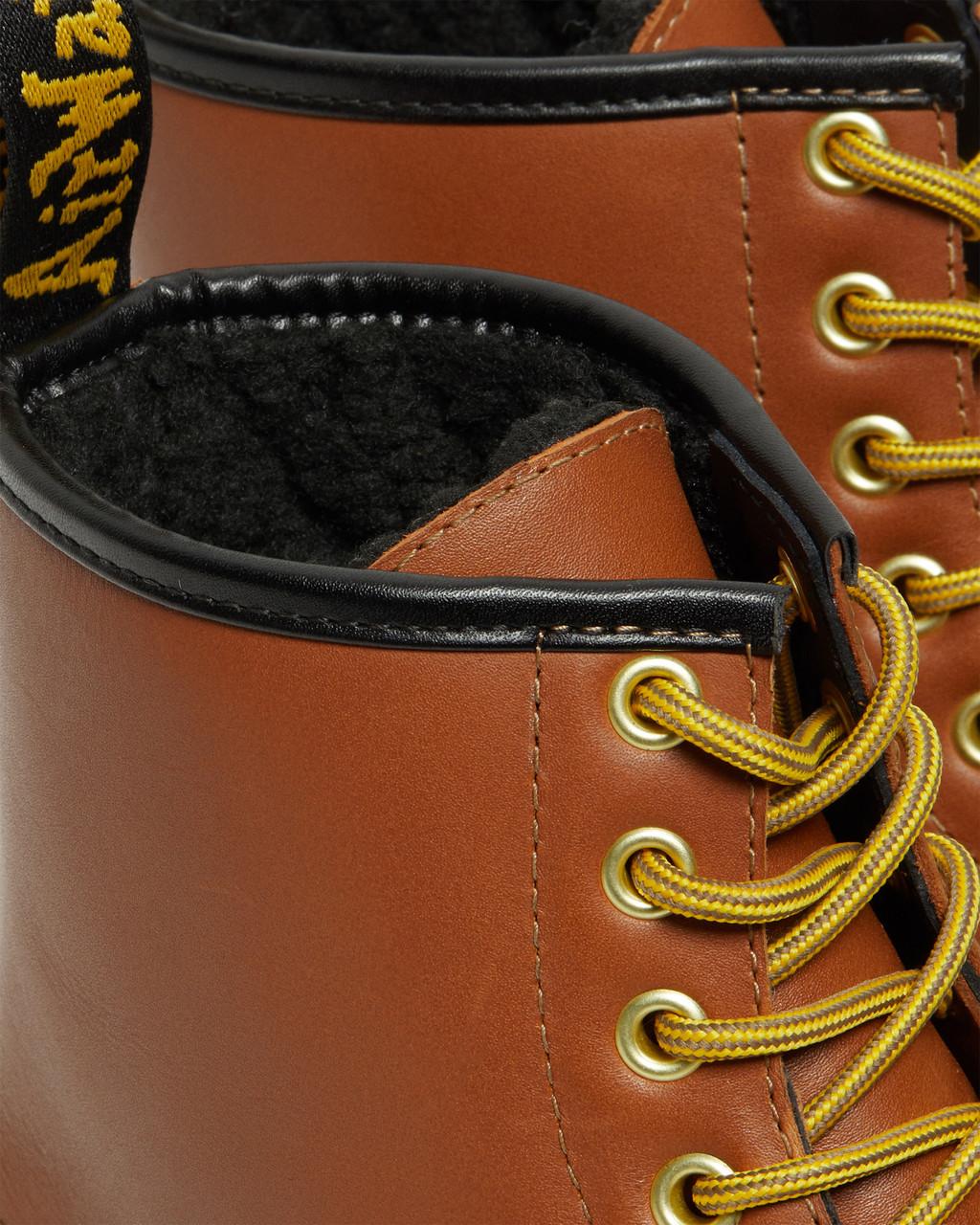 Pánské Šněrovací Boty Dr Martens 1460 DM's Wintergrip Leather Hnědé | 25154772
