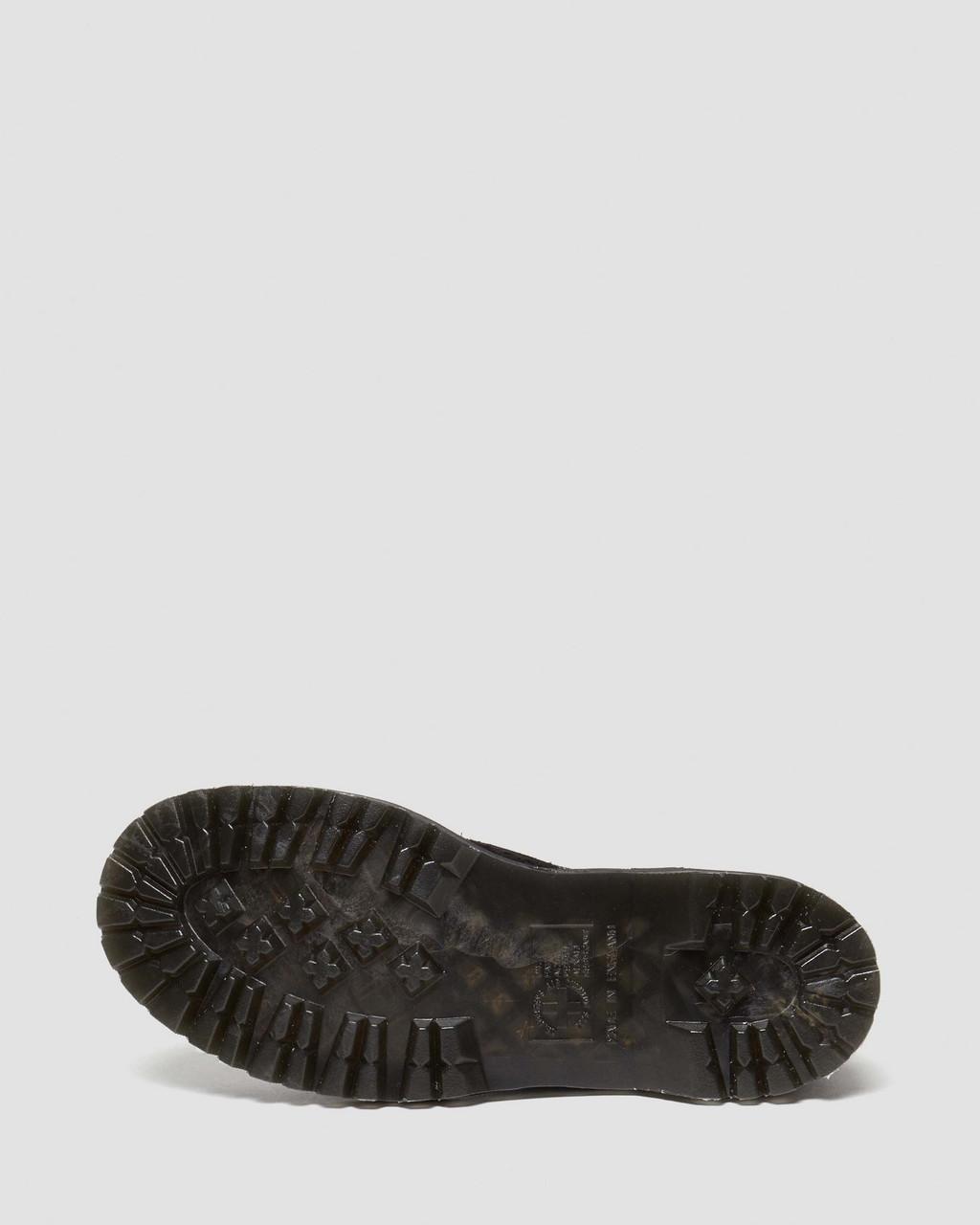 Pánské Šněrovací Boty Dr Martens 1460 Made in England Emboss Suede Černé | 26635465