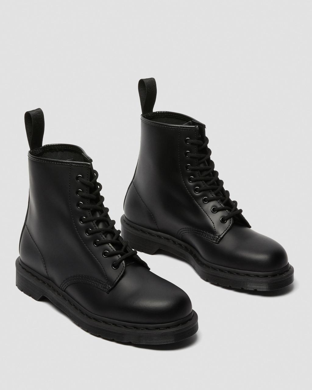 Pánské Šněrovací Boty Dr Martens 1460 Mono Smooth Leather Černé | 73634943