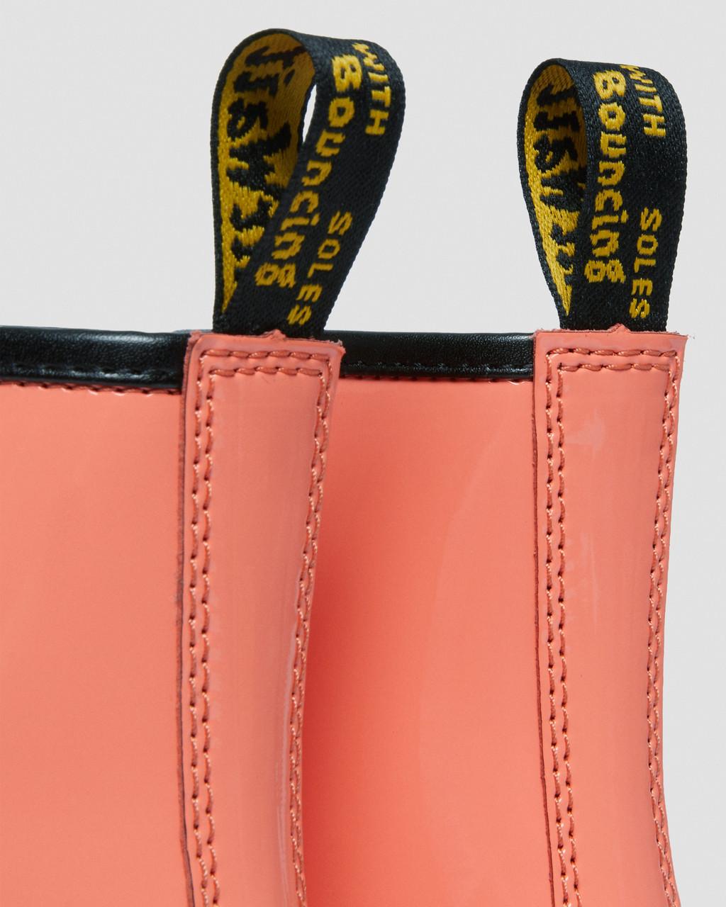 Pánské Šněrovací Boty Dr Martens 1460 Patent Leather Červené | 48193588