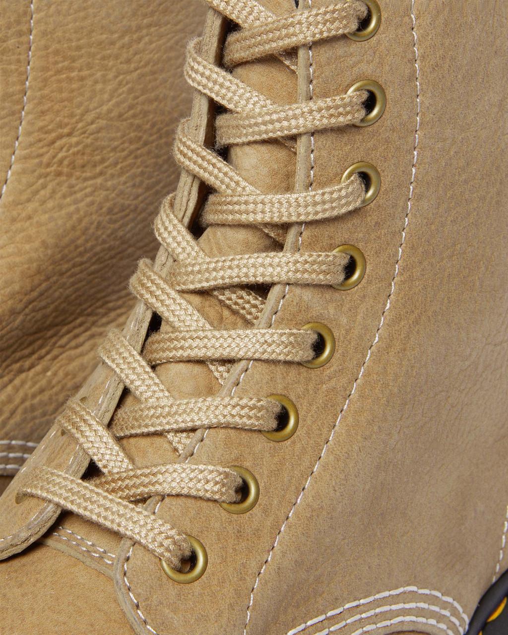 Pánské Šněrovací Boty Dr Martens 1460 Tumbled Nubuck Leather Hnědé | 49796887