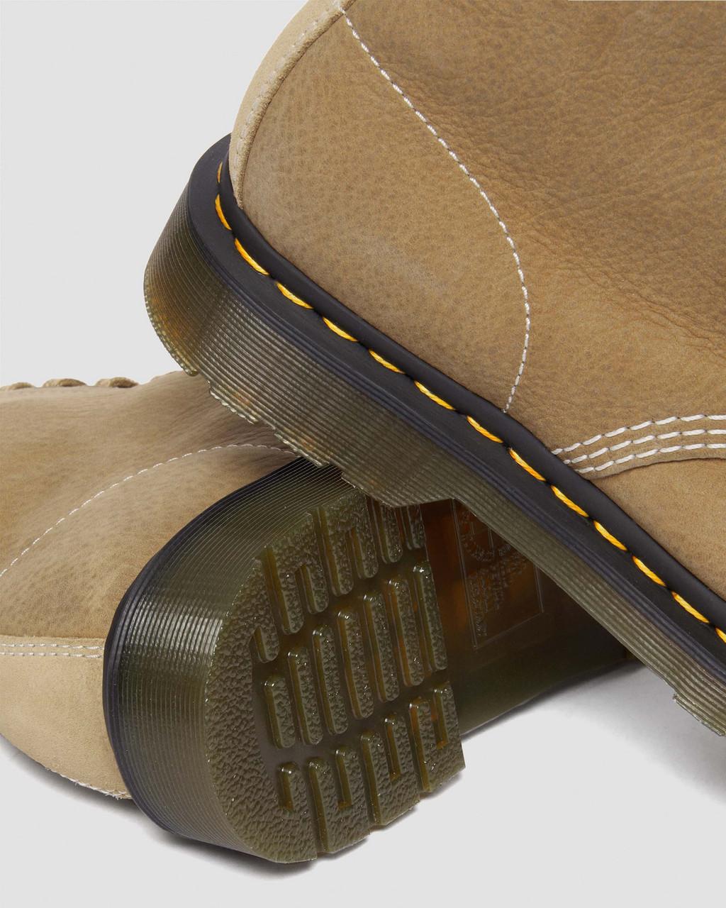 Pánské Šněrovací Boty Dr Martens 1460 Tumbled Nubuck Leather Hnědé | 49796887