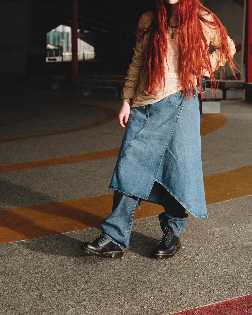 Pánské Šněrovací Boty Dr Martens 1460 Vintage Made in England Černé | 47853434