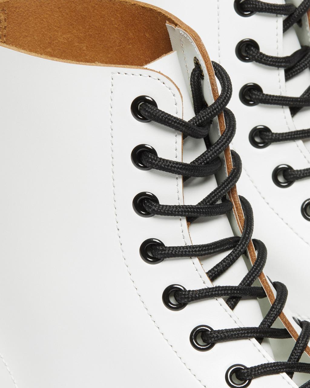 Pánské Šněrovací Boty Dr Martens 1460 Vintage Made in England Bílé | 31586950