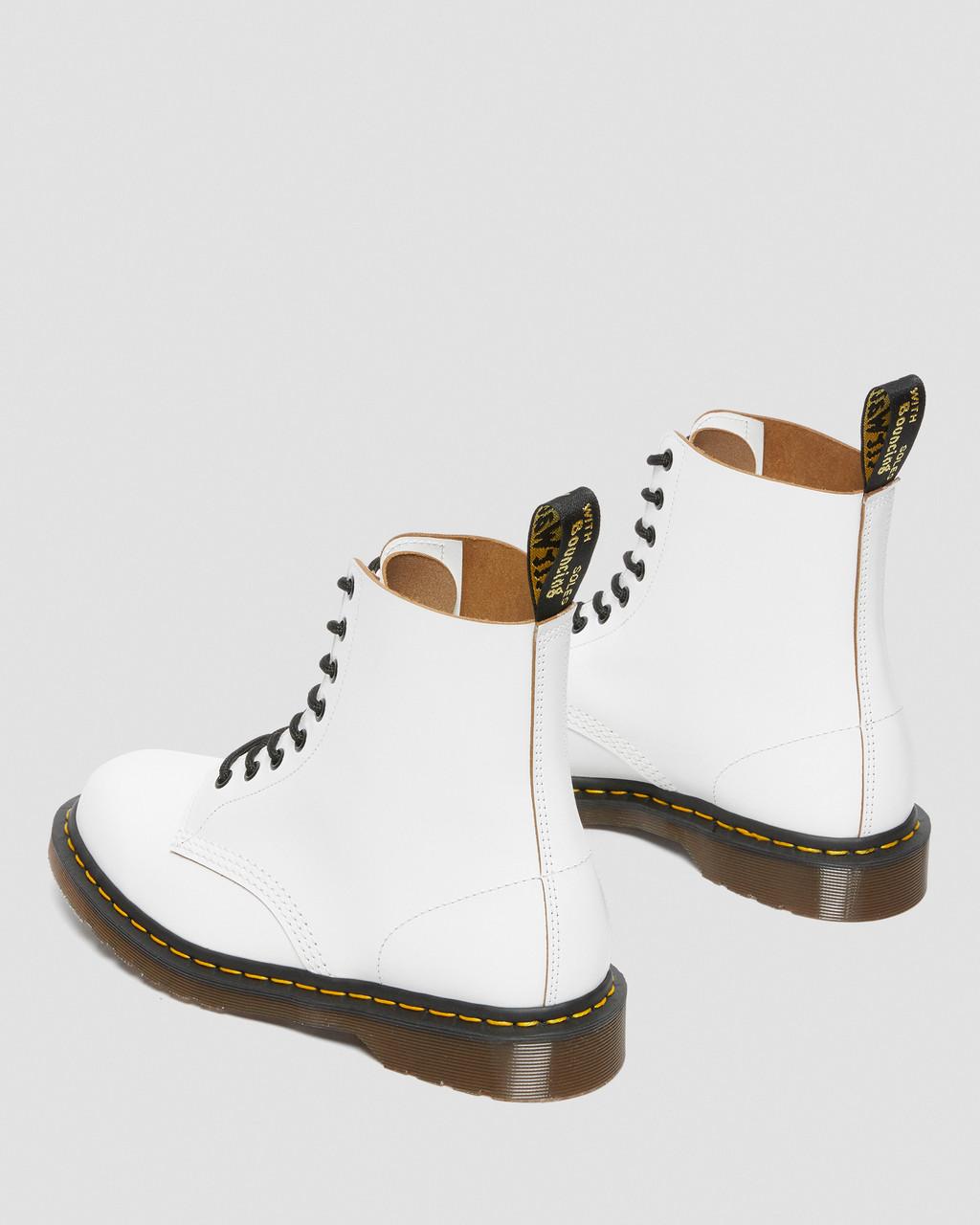 Pánské Šněrovací Boty Dr Martens 1460 Vintage Made in England Bílé | 31586950