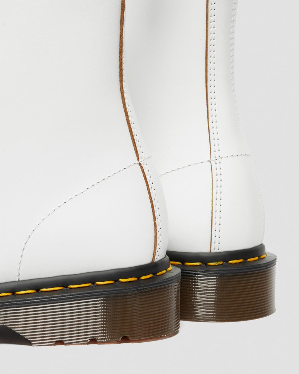Pánské Šněrovací Boty Dr Martens 1460 Vintage Made in England Bílé | 31586950